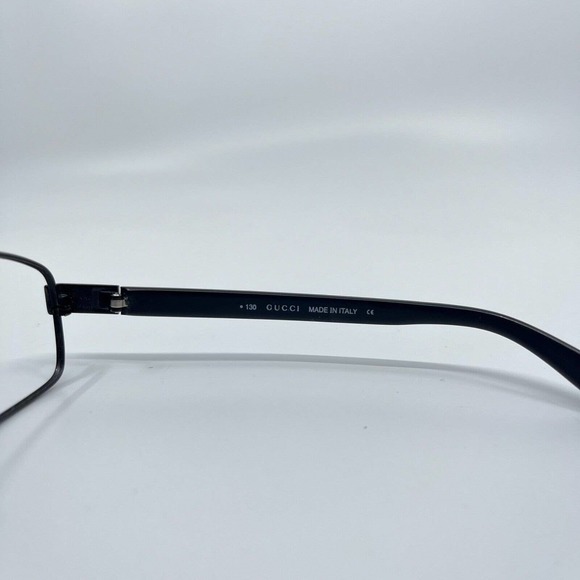 Gucci GG 1164S 001 Sunglasses Frames Black Full Rim Rectangle H7016 - Picture 7 of 8